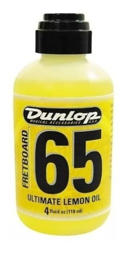 Óleo De Limão Dunlop F65 Para Escalas Guitarra Baixo Violão