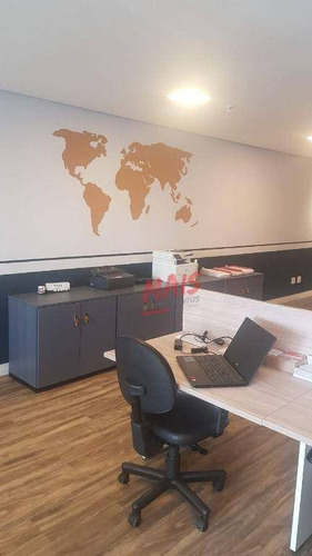 Imagem 3 de 8 de Sala Para Alugar, 94 M² Por R$ 5.000,00/mês - Centro - Santos/sp - Sa0064