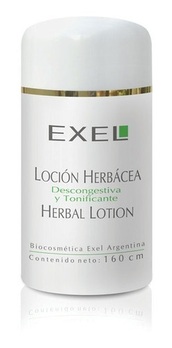 Loción Herbácea Descongestiva Y Tonificante Aloe Vera Exel