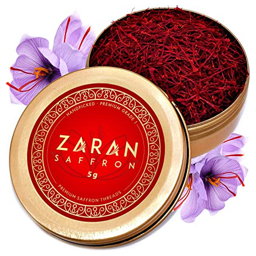 Hilo De Azafrán Zaran, Grado Superior (super Negin) - 5g