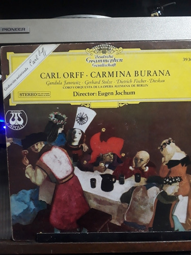 Carl Orff -  Carmina Burana - Eugen Jochum - Vinilo