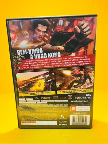 Jogo Sleeping Dogs Xbox 360 Original Mídia Física (Recondicionado)