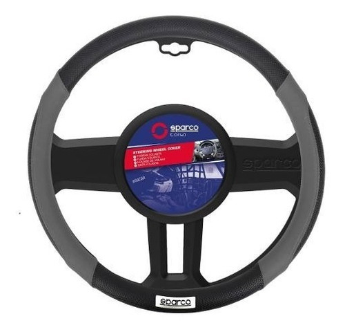 Cubierta Volante Auto Protector Timon Sparco Spc1113gr