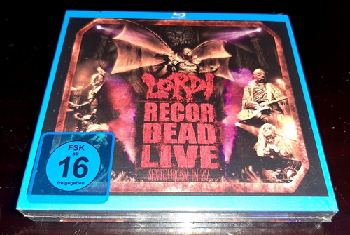Lordi - Recordead Live Sellado 2 Cds+br Eu Ozzyperu