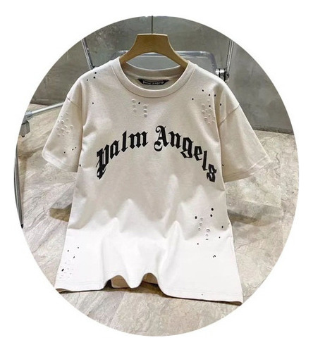 Palm Angels Playera Manga Corta Broken Hole 2024