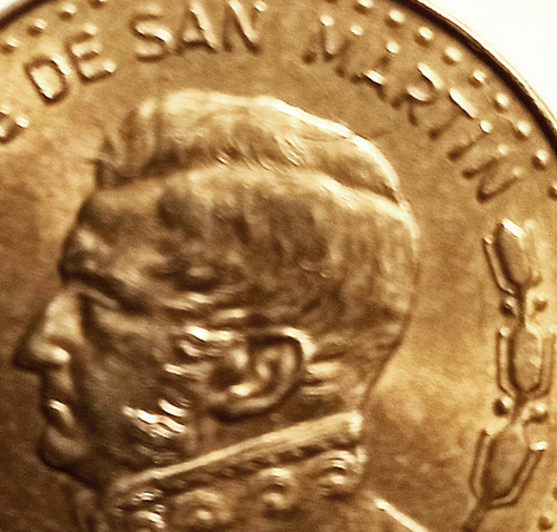 Moneda Antigua Argentina $100 Ley18188 (1979) Grl San Martín (Usado)