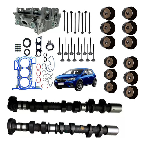 Cabeçote Novo Para Sandero 1.0 12v 3 Cilindros C/ Comando Nv