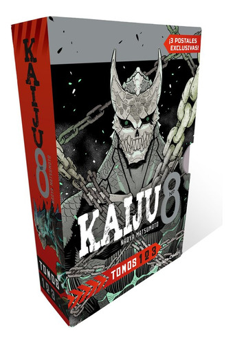 Libro Shonen Starter Set Kaiju 8 Nâº 1+2+3 - Matsumoto, N...