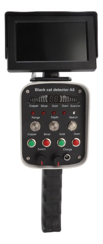 Display De Detector De Metais, Localizador De Profundidade D