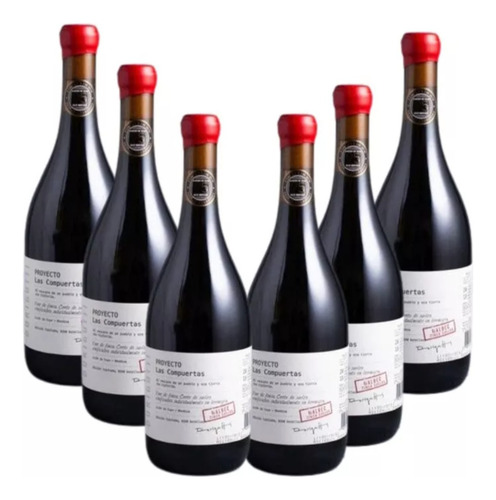 Vino Proyecto Las Compuertas Malbec 5 Suelos Durigutti X 6