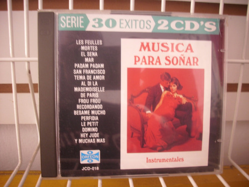 Música Para Soñar Instrumentales - Varios 2cds En Mb Estado