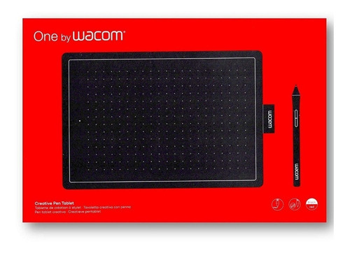 Tableta gráfica Wacom One by Wacom CTL-472 negra y roja