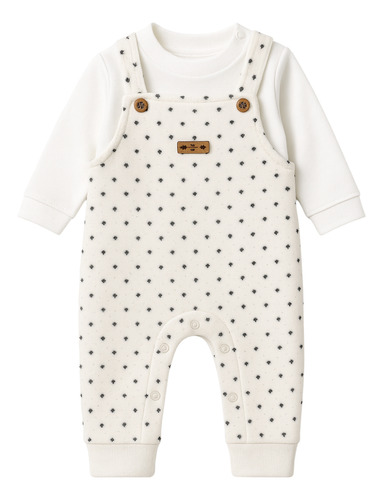 Conjunto Bebe Primera Caricia - Tienda De Mimos Blanco 1-3 M