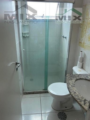 Imagem 6 de 15 de Apartamento Padrão Mobiliado Em Vila Marques - Diadema, Sp - 3749