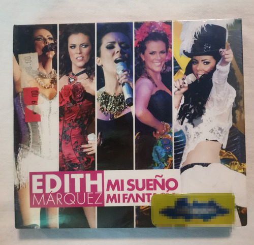 Edith Marquez Mi Sueño Mi Fantasia Box 2 Discos Cd + Dvd