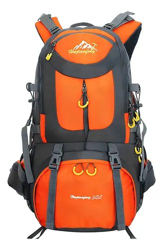 Mochila de trilha impermeável 50L