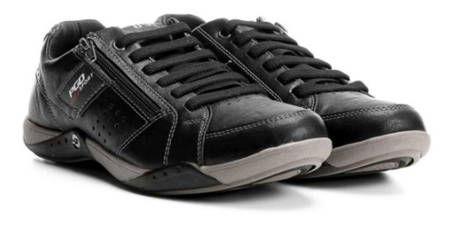 Imagem 4 de 6 de Sapatenis Microfibra Pgd Sport Pegada Preto 170505-08 (c/nf)