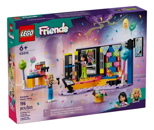 Lego Friends Festa De Karaoke 196 Peças (42610)