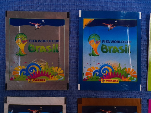 Imagen 5 de 6 de Panini Sobres Mundial De Fútbol Brasil 2014 Coleccionables.
