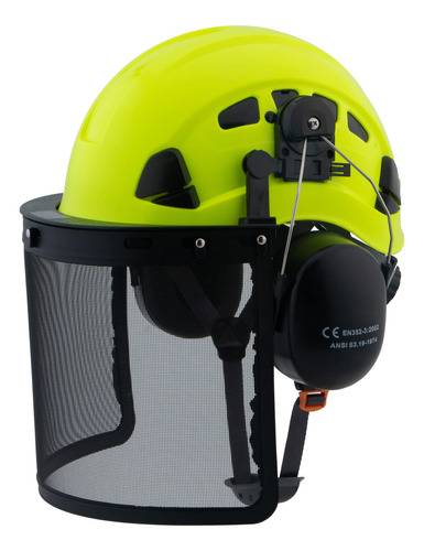 Lohaswork Arborist - Casco De Seguridad Forestal Ansi Z89.1,