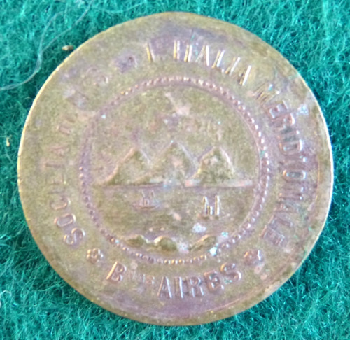 Medalla Sociedad Italiana Meridional Stendardo 1892 (9)