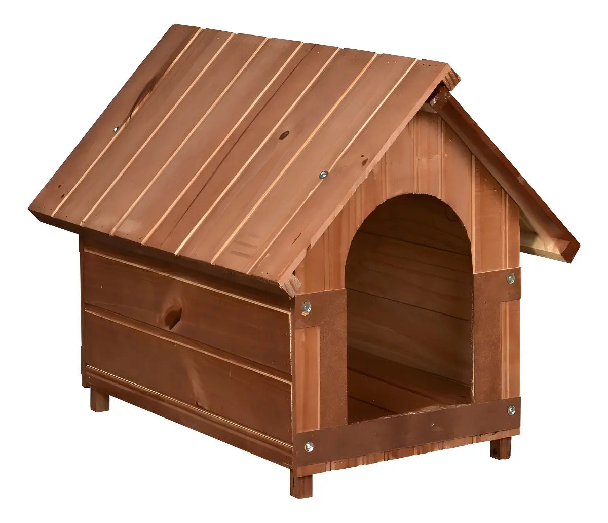 Casinha Para Cães Pequenos de Madeira Envernizada CASINHA JOIA