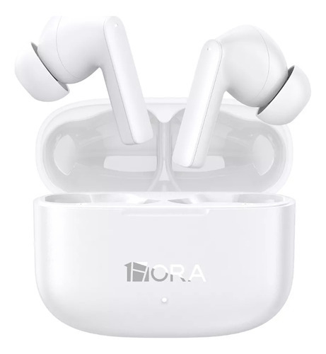 Audífonos In-ear Inalámbricos Bluetooth 1hora Aut206 Blanco