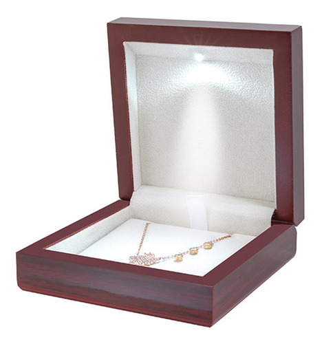 Elegante Collar De Luz Led Caja De Regalo Proponer Caja De