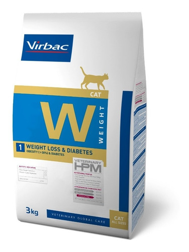 Virbac Hpm Cat Weight Loss & Diabetes 1.5 Kg Con Regalo