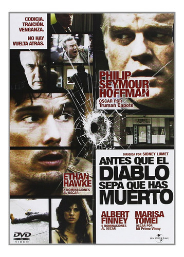 Antes Que El Diablo Sepa Que Estas Muerto - Dvd Original