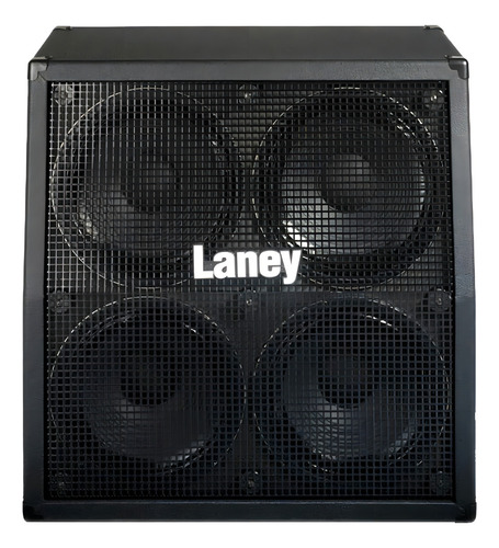 Caja P/ Guitarra Electrica Laney Lx412a Angular 4 X 12 200w Color Negro