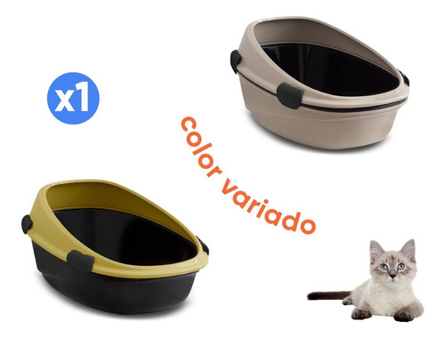 Litera Bandeja Sanitaria Gatos Autolimpiante Aseo Maxi Luxo