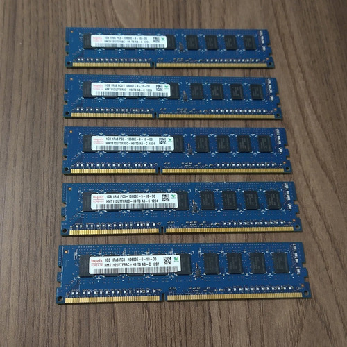 Imagem 6 de 8 de Memoria 1gb Ddr3-1333 Pc3-10600e Mac Pros E Servidores Hynix