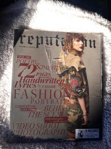Cd + Revista  Reputation  De Taylor Swift