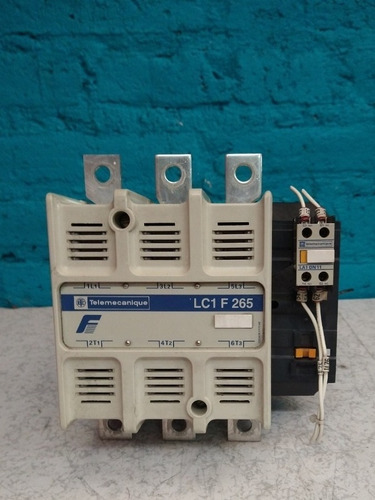 Contactor Telemecanique Lc1 F 265 Ith 350 Amp.
