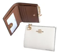Comprar Cartera Y Monedero Coach D Mujer Porta Monedas Plegable Lujo Blanco Billetera Juvenil, Billetera Larga, Cartera Casual,cartera Con Monograma, Cartera Juvenil, Cartera Plegable,