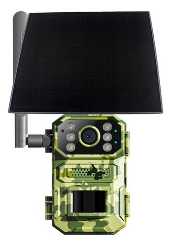 Cámara Solar Hunting Trail 1080p 940 Nm Con Visión Nocturna
