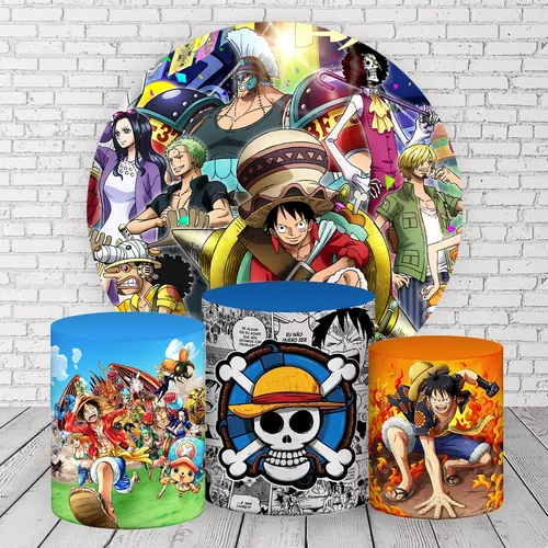 Painel de Festa One Piece Animes