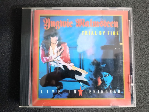 Cd - Yngwie Malmsteen - Trial By Fire: Live In.. * Eu - Hard (Usado)