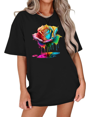 Camiseta De Moda Para Mujer, Calidad Sudadera Playera Mujer