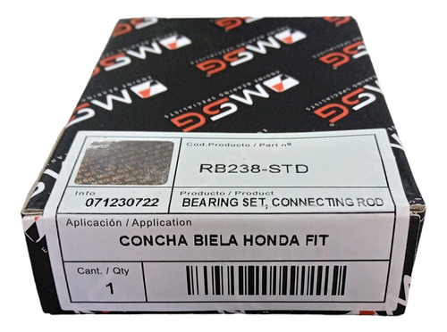 Concha Biela Std Standard Honda Fit 1.3 L13 2002/2008 L15