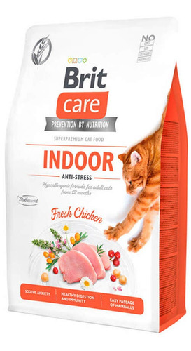 Brit Care Indoor Antistress 2kgs Para Gatos