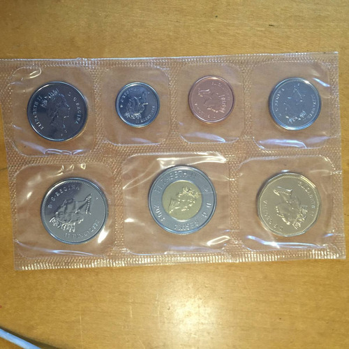 Can-s16 Set 7 Monedas Canada 2003 Prooflike Ayff (Usado)