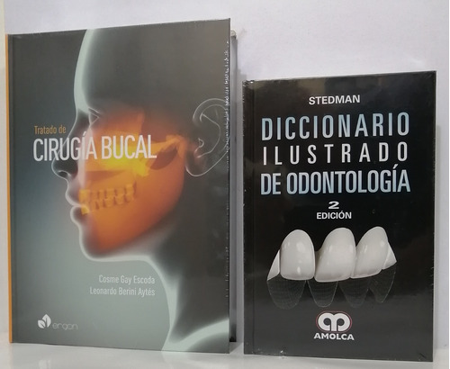 Cirugía Bucal Y Diccionario De Odontologia Ilustrado 2 Vols