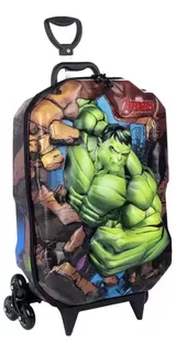 Mochila Escolar 3d Hulk - Diplomata Maxtoy