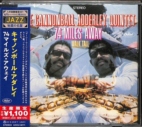 Cannonball Adderley 74 Miles Away (reedición Japonesa Limita