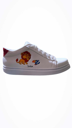 Tenis Para Niño Hombre Juvenil Diseño Rey León En Tendencia