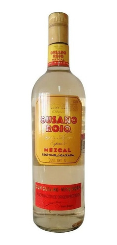 Mezcal Clasico De Gusano Rojo Joven 750 Ml