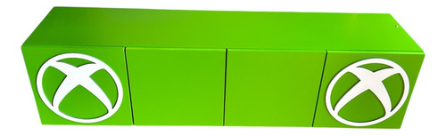 Estante Xbox Series S Y X Neón Verde Instalación Fácil Verde Lima