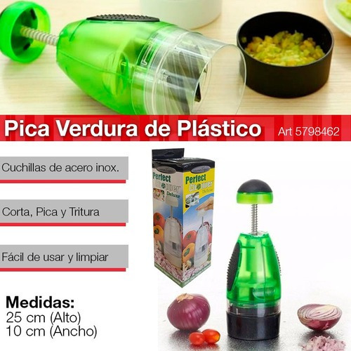 Imagen 3 de 9 de Corta Picador Picador Ajo Cebolla Verduras Vegetales